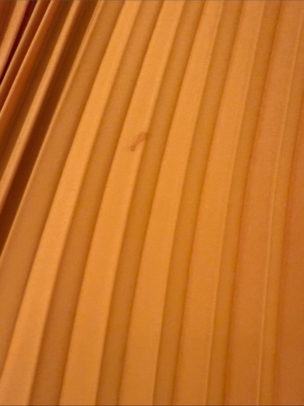 Weekend MaxMara mustard yellow Pleated Maxi Skirt size 6 - Picture 2 of 5